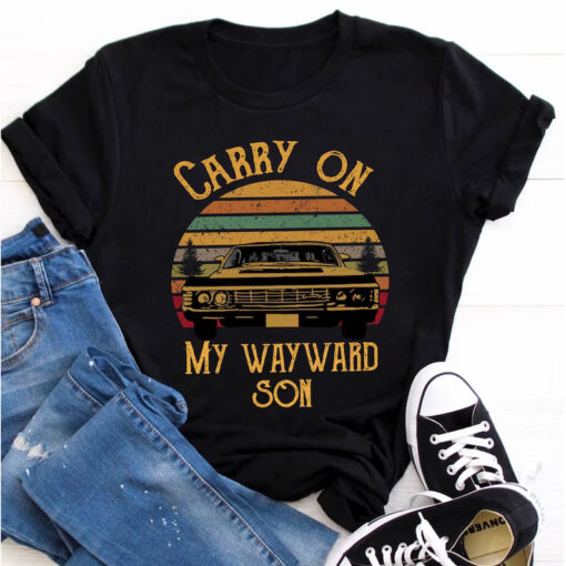 Carry On My Wayward Son T-Shirt thd